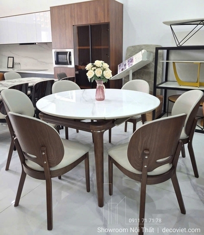 Bàn Ăn Tròn Gấp Gọn Thông Minh 2879S