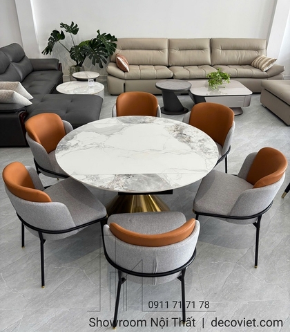 Bàn Ăn Xoay Tròn Thành Chữ Nhật 2665S