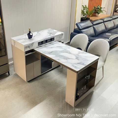 Bàn Đảo Bếp Gấp Gọn 2886S