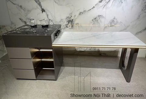 Bàn Đảo Bếp Mặt Đá 2661S