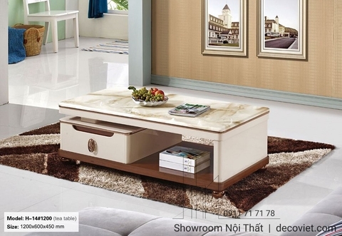 Bàn Sofa Mặt Đá Nhập Khẩu 407S