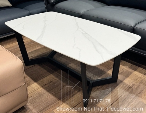Bàn Trà Mặt Đá Chân Sắt 335S