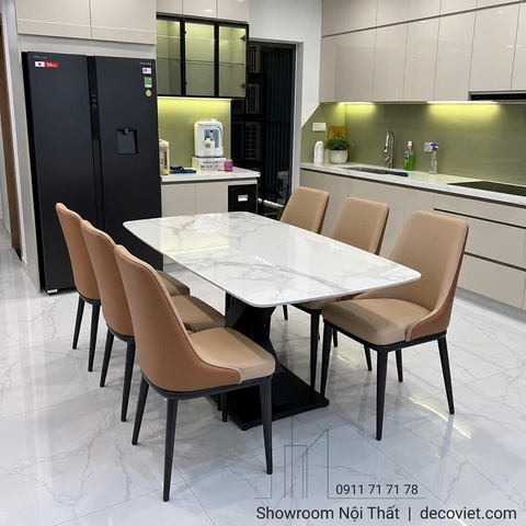 Bộ Bàn Ăn 6 Ghế Giá Rẻ 3042S
