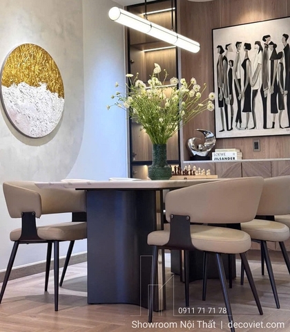 Bộ Bàn Ăn 6 Ghế Hiện Đại 2762S
