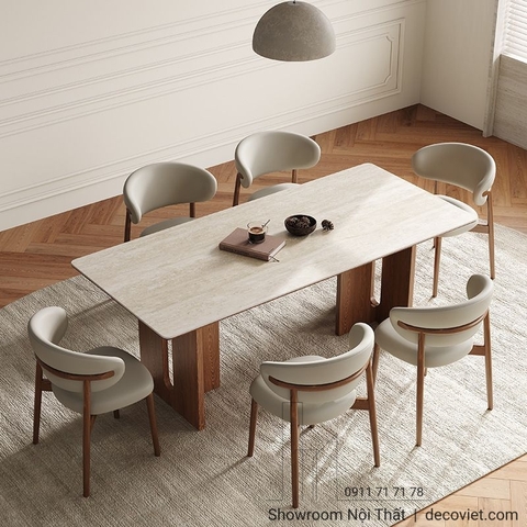 Bộ Bàn Ăn Gỗ 6 Ghế 2919S