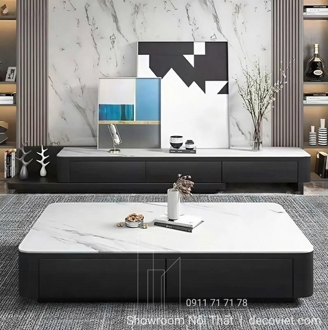 Combo Kệ Tivi Mặt Đá Nhập Khẩu 108T