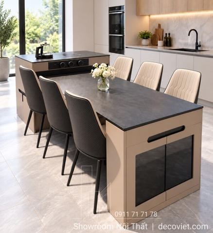 Bàn Đảo Bếp Gấp Gọn Thông Minh 2735S