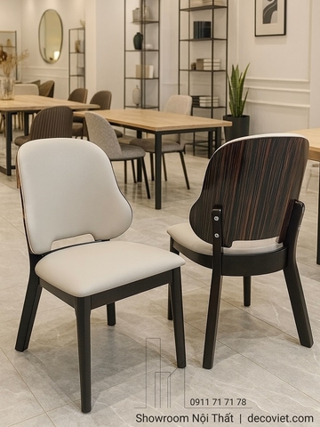 Ghế Ăn Gỗ Bọc Da 558S