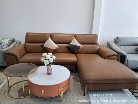 Ghế Sofa Da Bò Thật 1137T