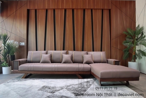 Ghế Sofa Gỗ Đẹp 681T