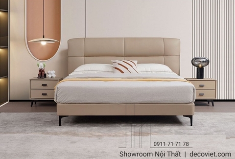 Giường Da Nhập Khẩu Hiện Đại 158T