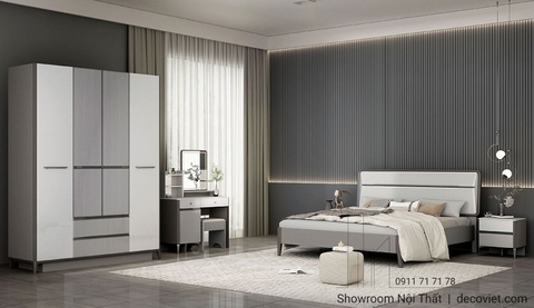 Giường Ngủ Gỗ Hiện Đại 163T