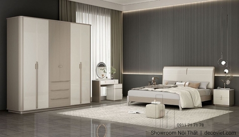 Giường Ngủ Gỗ Nhập Khẩu 164T