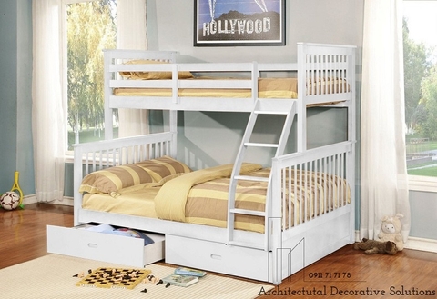 Giường 2 Tầng 401T – Trắng