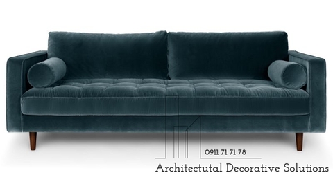 Sofa 2 Chỗ Vải Nhung 344T