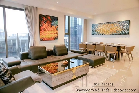 Thi Công Nội Thất Chung Cư Cao Cấp Hiện Đại TPHCM