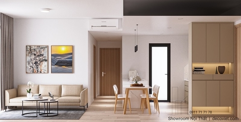 Thiết Kế Căn Hộ Lumiere Boulevard 2 Phòng Ngủ