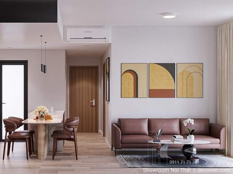 Thiết Kế Chung Cư Lumiere Boulevard 2PN