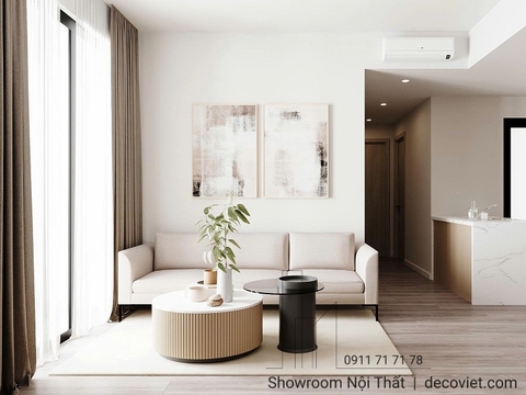 Thiết Kế Nội Thất Chung Cư Lumiere Boulevard 76m² 2PN