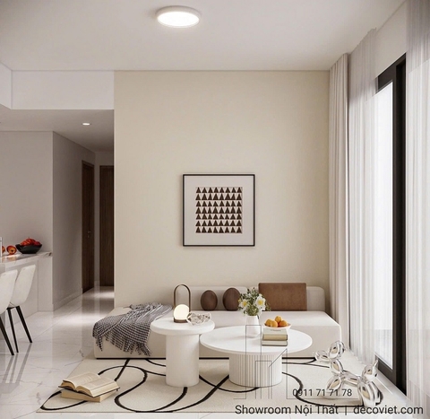 Thiết Kế Nội Thất Chung Cư 2PN Lumiere Boulevard