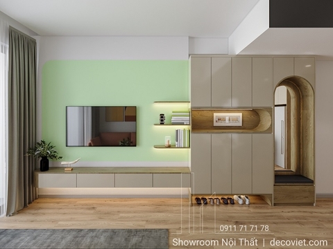 Thiết Kế Nội Thất Chung Cư Lumiere Boulevard 75m² 2PN