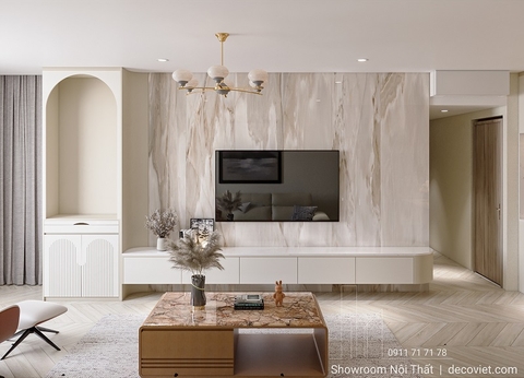 Thiết Kế Nội Thất Chung Cư Sài Gòn Pearl 3PN 134m2