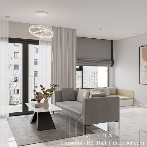 Thiết Kế Nội Thất Chung Cư Vinhomes Grand Park 2PN