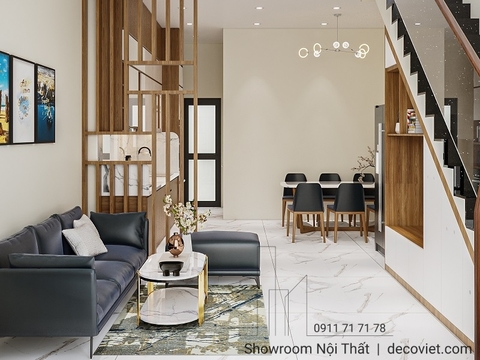 Thiết Kế Nội Thất Nhà Phố 3 Phòng Ngủ Bình Dương