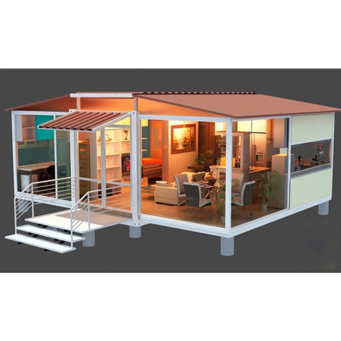 xây dựng nhà thép tiền chế bắc ninh Tổng diện tích- 135 m2 + 5 m2 hiên