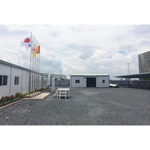 Lắp ghép nhà công nghiệp 1 tầng, nhà điều hành