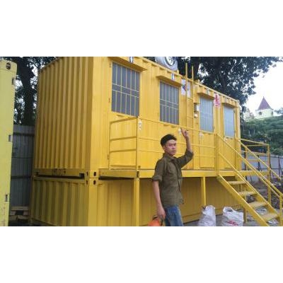 Container 20 feet toilet