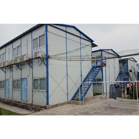 Nhà lắp ghép 2 tầng chống nóng hiệu quả