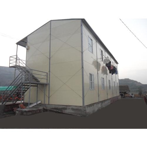 2 roof prefabricated buildings