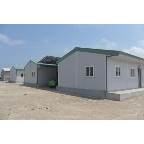 2 roof prefabricated buildings