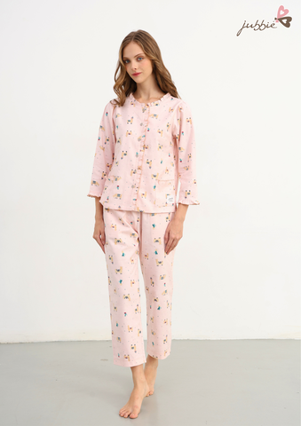 BD Cổ tròn viền bèo - 40417