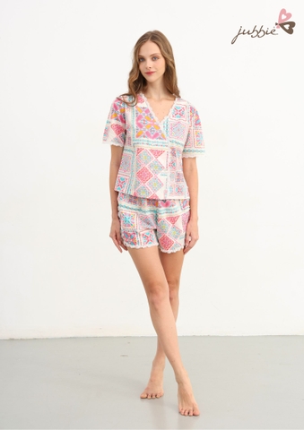 BS Cổ tim viền ren - 3178