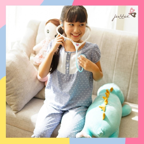 BD kids cổ tròn tay bồng - 83001