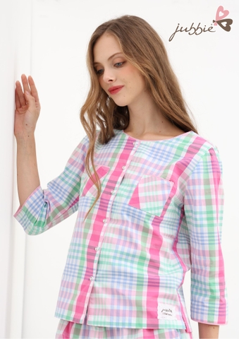 BD Cổ tròn viền ren - 40414