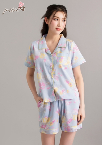 Bộ short cổ viền - 3168