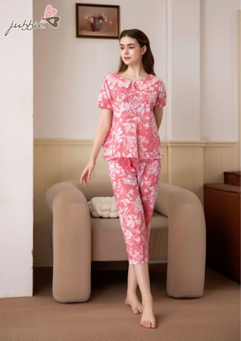 BL Cổ lá sen viền ren - 32564