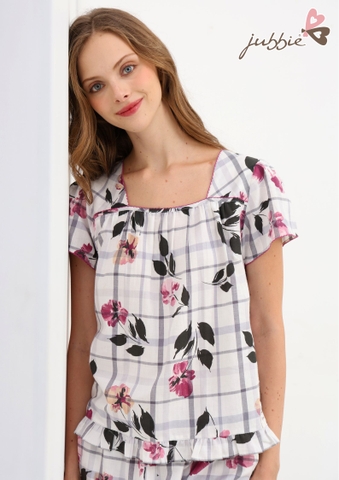 BLD Cổ vuông lai bèo - 32581