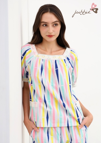 BLD Cổ vuông ren - 32596