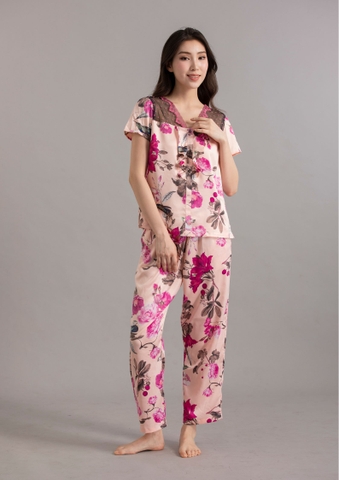 BD Cổ V viền ren - 94084