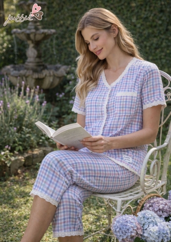 BL Cổ tim viền ren - 32593