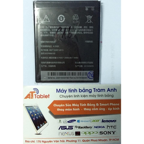 Pin HTC Desire 616 ( BOPM100 )2000MAH