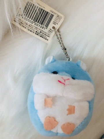 Thú bông chuột Hamster phiên bản móc khóa