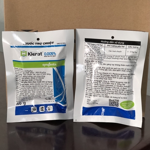 Thuốc Chuột Klerat - Gói 50g
