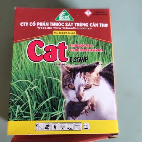 Thuốc Diệt Chuột CAT 0.25WP