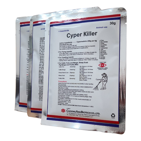 Thuốc Diệt Côn Trùng Cyper Killer 30G