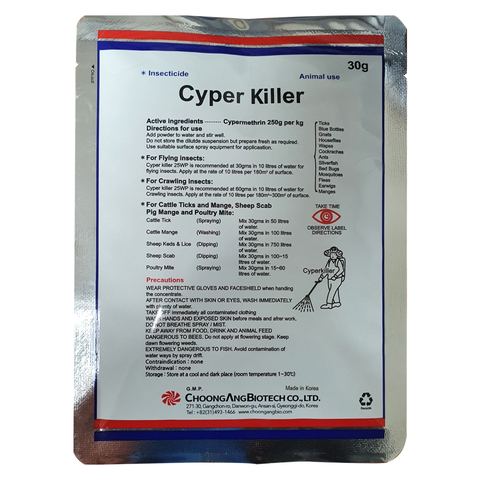 Thuốc Diệt Côn Trùng Cyper Killer 30G
